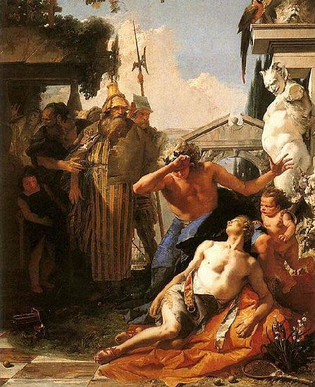 Giovanni Battista Tiepolo Death of Hyacinth. China oil painting art